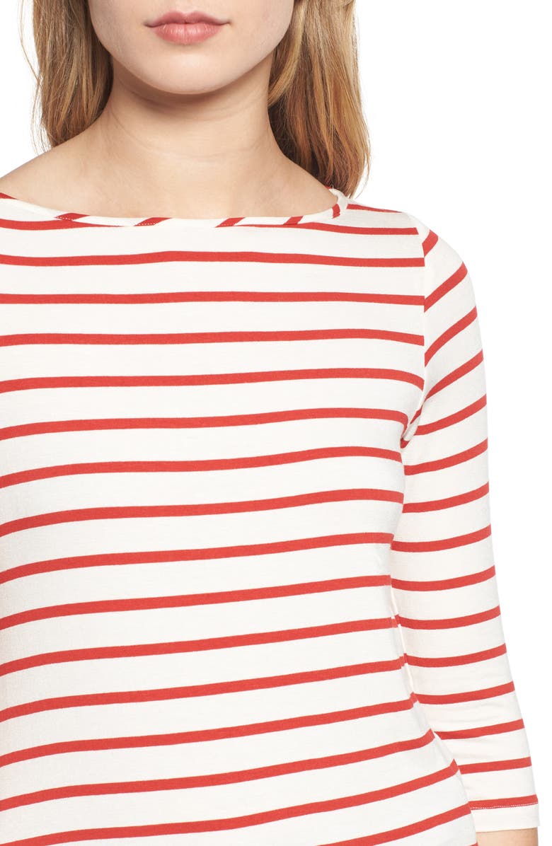 Amour Vert Francoise Stretch Jersey Top, Alternate, color, 