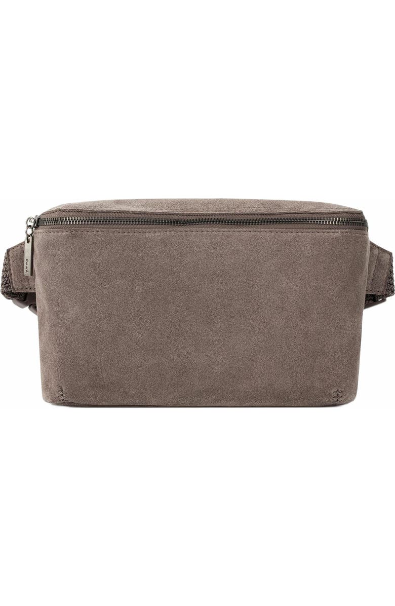 The Sak Caraway Large Belt Bag, Main, color, Mushroom Suede