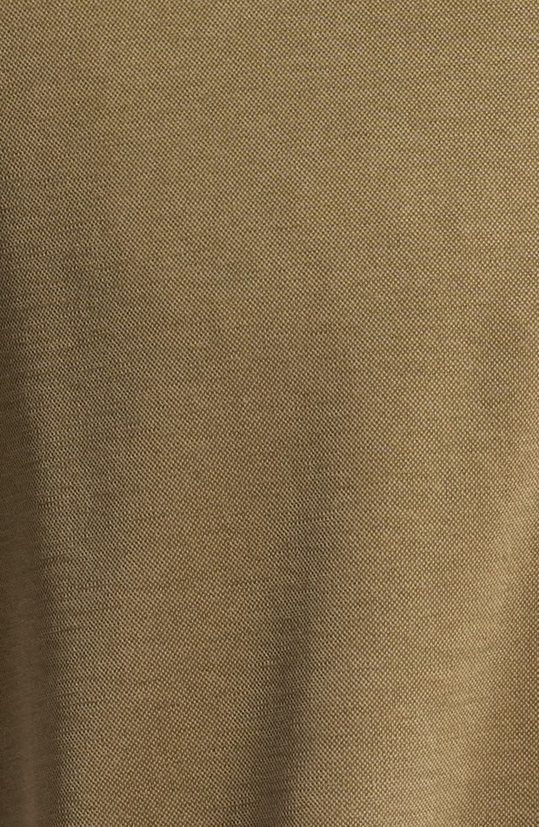 Johnston & Murphy Vintage Wash Bird's Eye Button-Up Shirt, Alternate, color, Olive