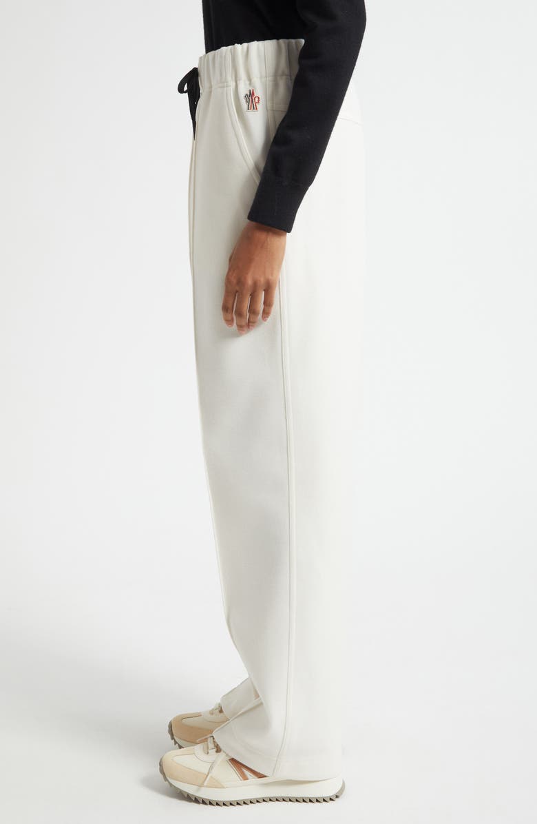 Moncler Grenoble Pintuck Track Pants, Alternate, color, White