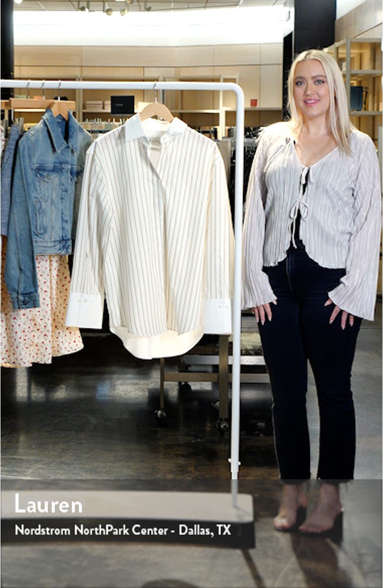 Reimagined Cotton Banker Shirt, sales video thumbnail