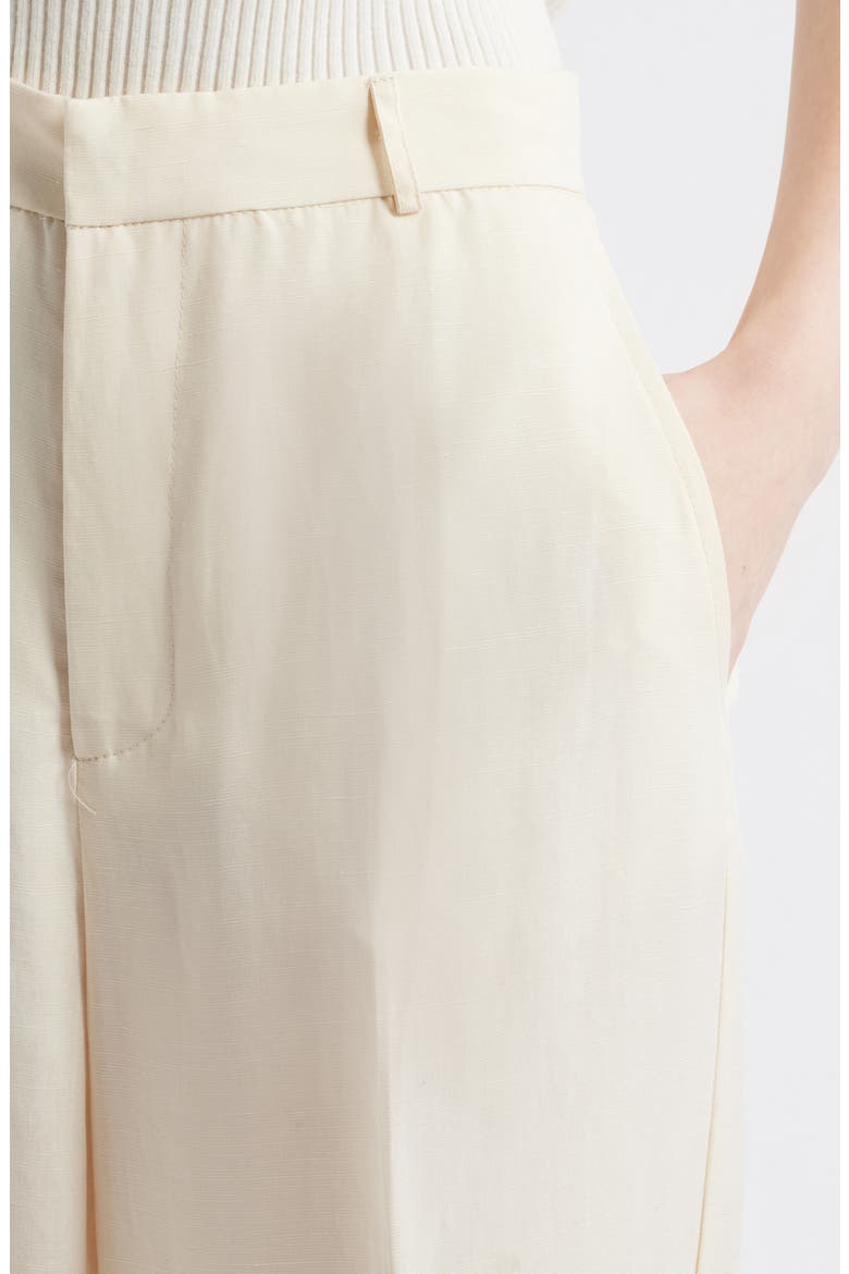 Bari Wide Leg Pants, Alternate, color, BUTTER