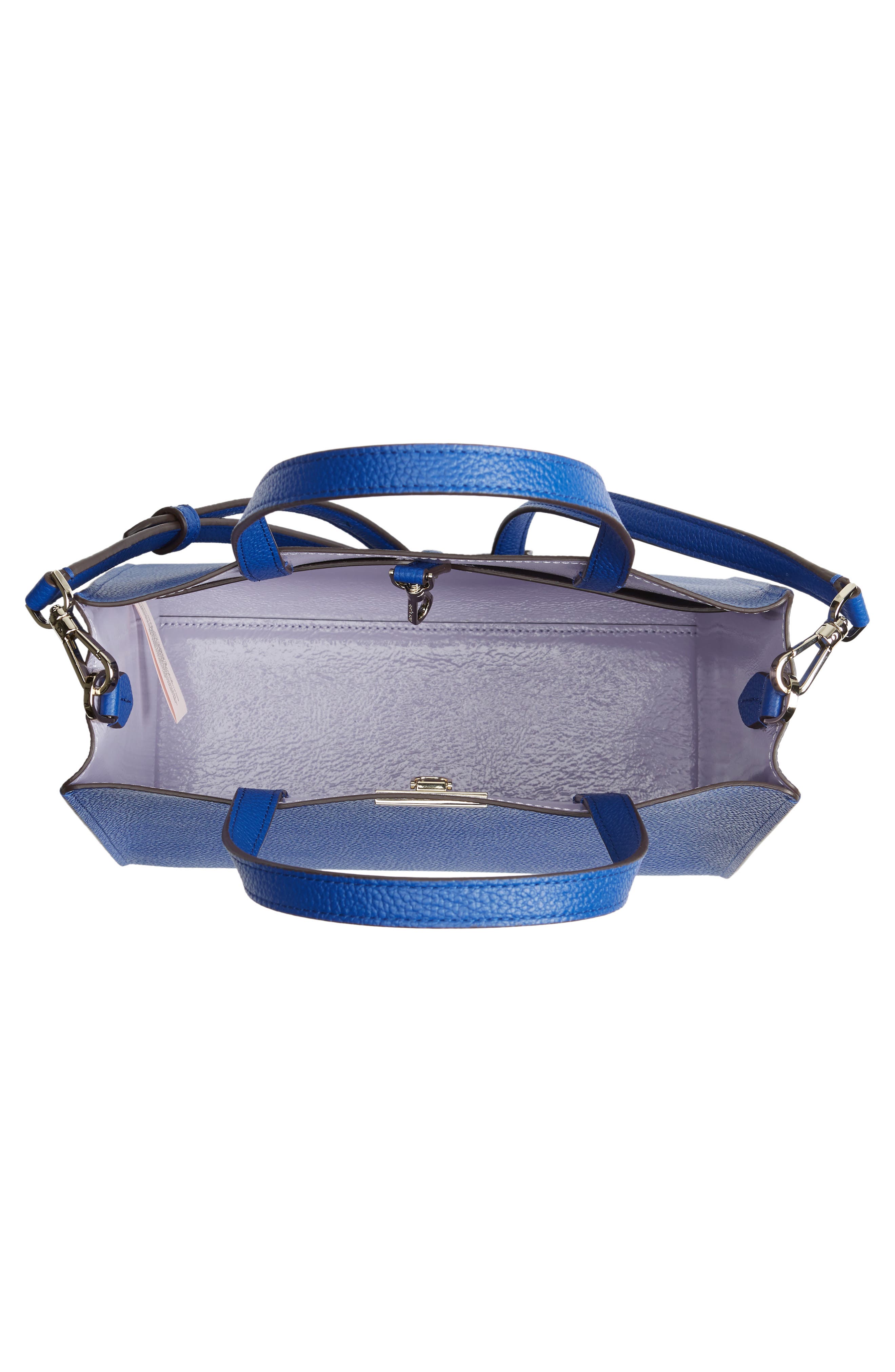 medium sam leather satchel, Alternate, color, MYSTIC BLUE