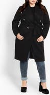 City Chic Callie Belted Coat