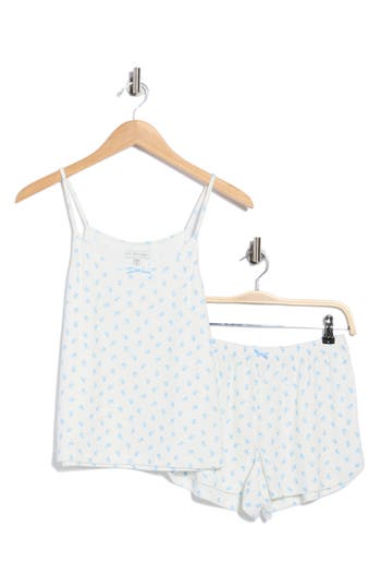 Pj Salvage Pointelle Short Pajamas In White