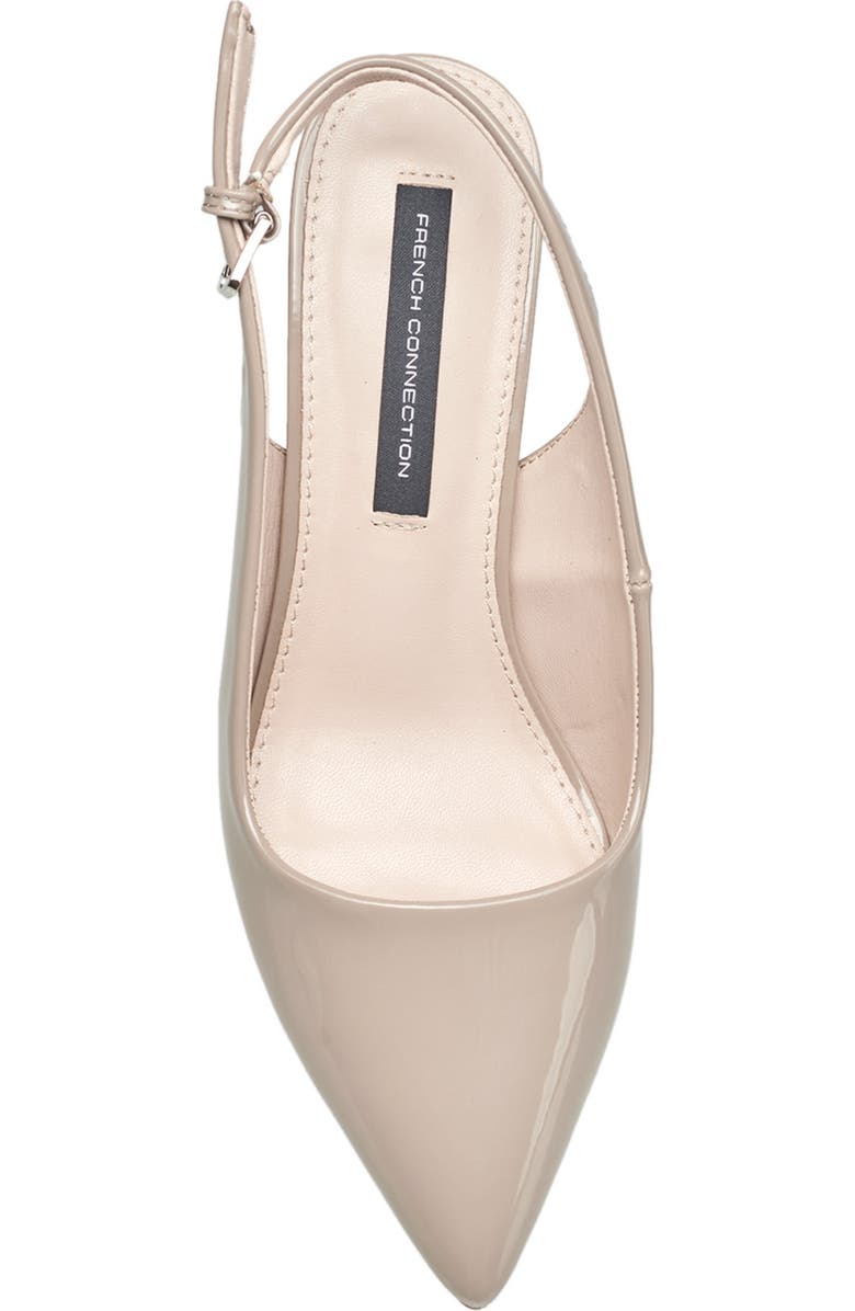 French Connection Quinn Slingback Pump, Alternate, color, Dark Beige