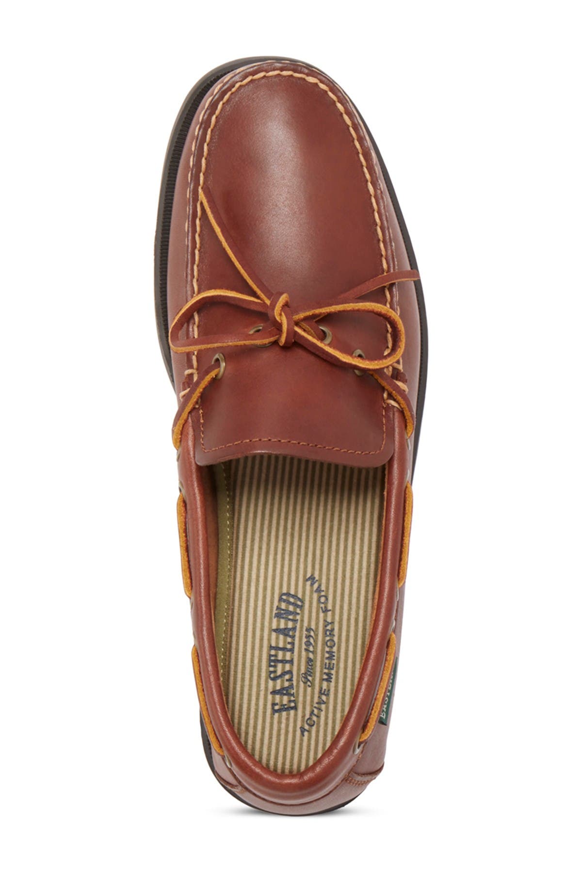 Eastland Yarmouth Topstitched Moc Toe Loafer, Alternate, color, Tan