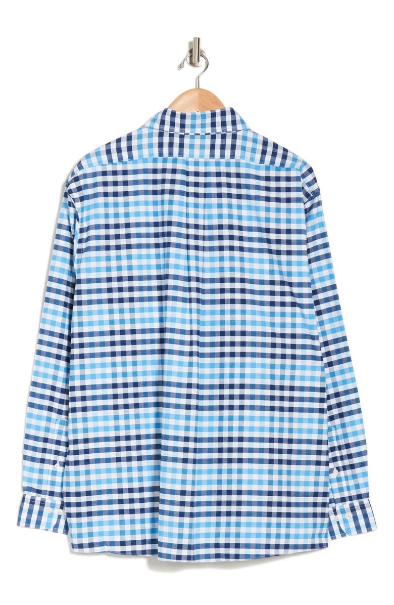 Brooks Brothers Regent Fit Plaid Oxford Dress Shirt, Alternate, color, 