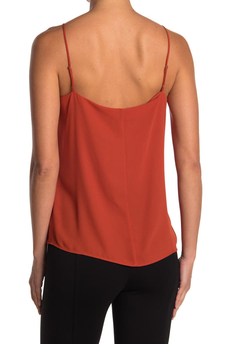 Solid V-Neck Camisole, Alternate, color, SPICY ORANGE