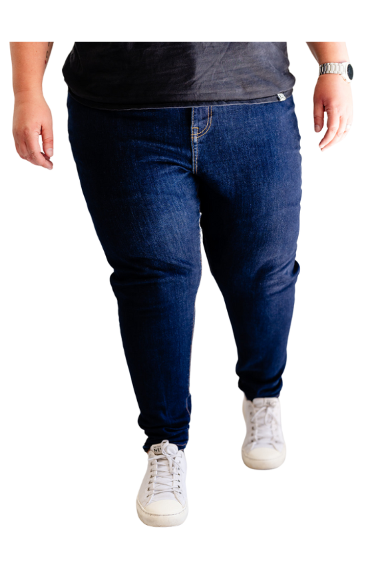 Dapper Boi Skinny Indigo Jeans, Main, color, Indigo