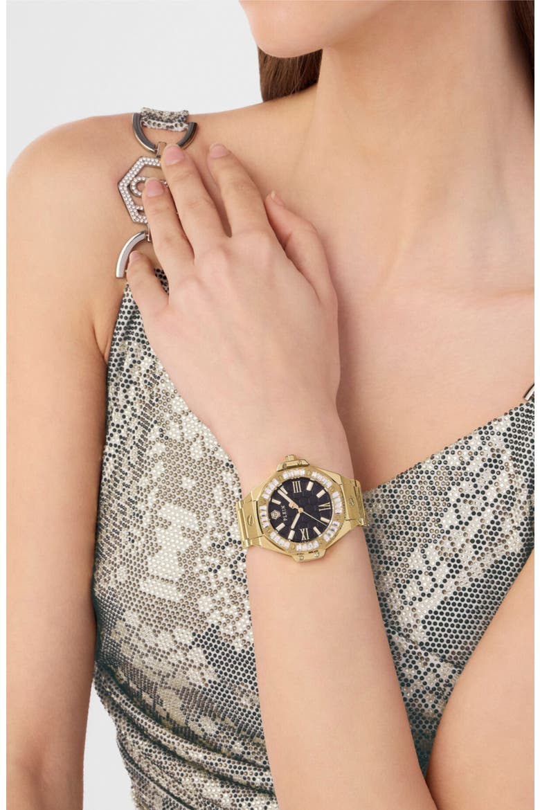 Lady Royal Bracelet Watch, 39mm, Alternate, color, GOLD1
