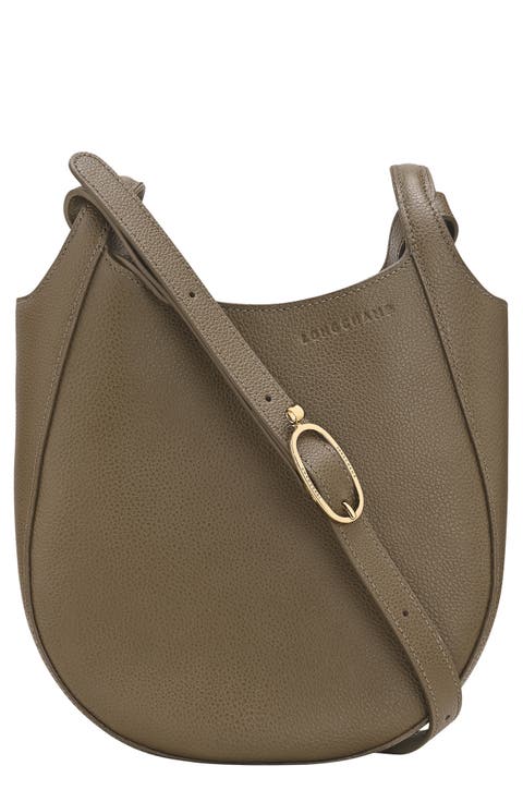 Small Le Foulonne Leather Crossbody Bag