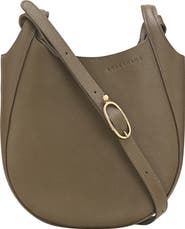 Longchamp Small Le Foulonne Leather Crossbody Bag
