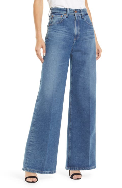 Deven High Waist Wide Leg Jeans
