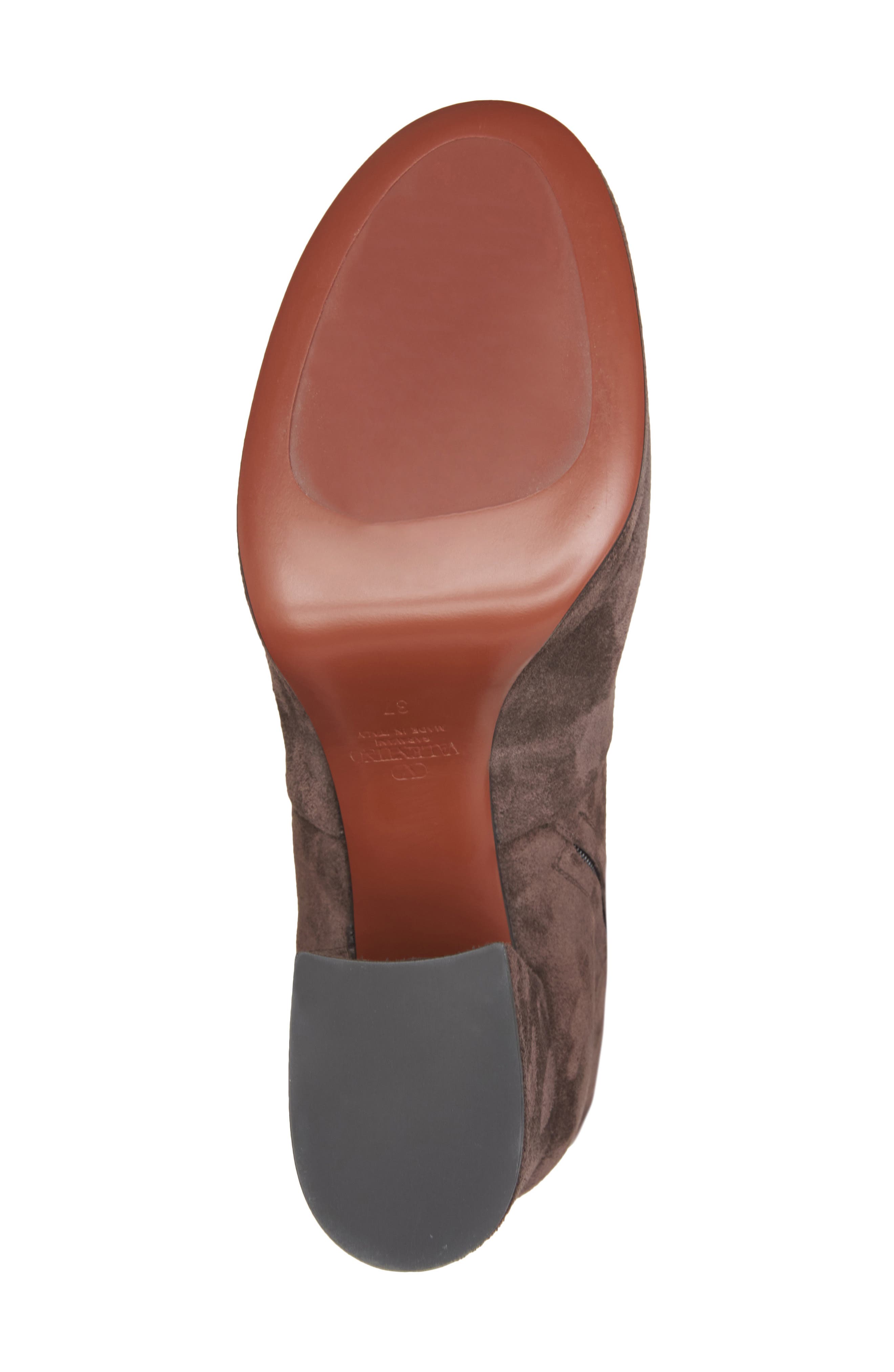 Valentino Garavani VLOGO Platform Knee High Boot, Alternate, color, 0To Testa Di Moro