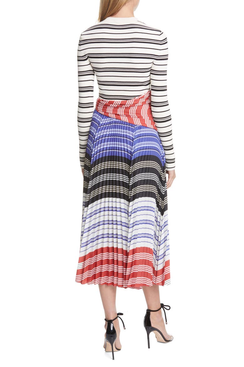 Stripe Long Sleeve Dress, Alternate, color, MAGNOLIA MULTI STRIPE