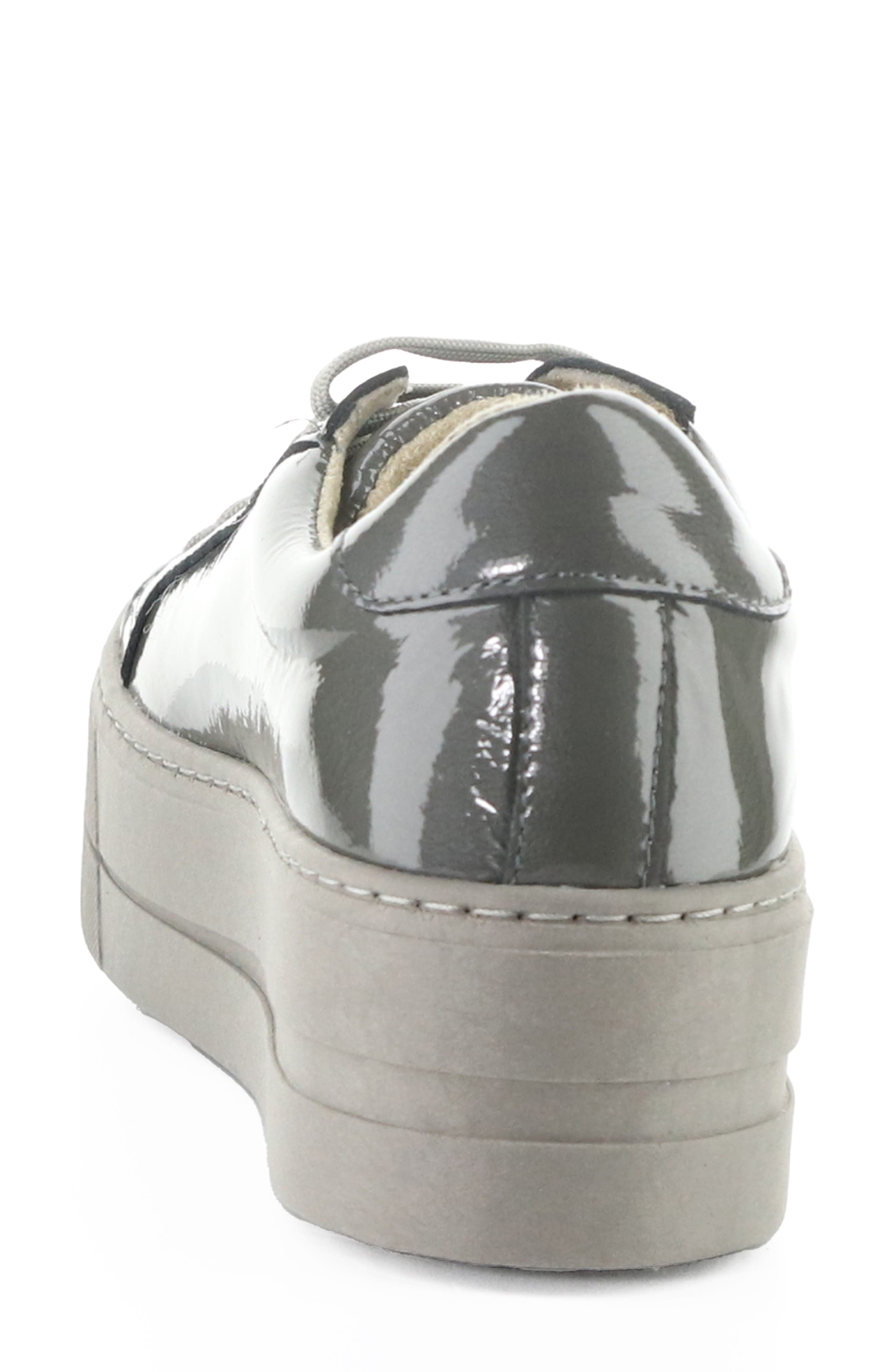 Bos. & Co. Mera Lace-Up Platform Sneaker, Alternate, color, Smoke