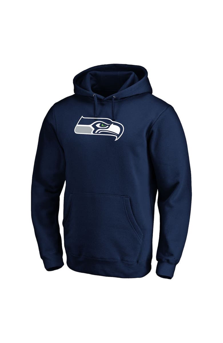 FANATICS Men's Fanatics Branded College Navy Seattle Seahawks Big & Tall Primary Logo Pullover Hoodie, Alternate, color, Navy