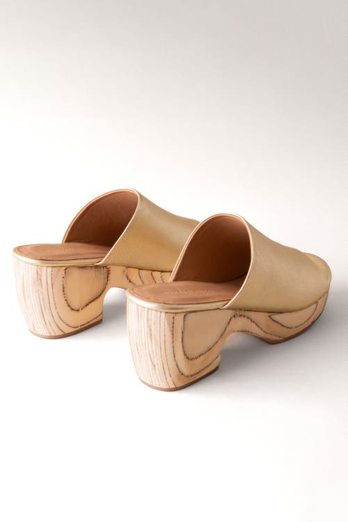Huma Blanco Katlyn Platform Clog In Gold