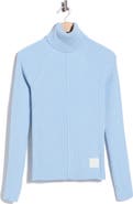 Marc Jacobs Ribbed Wool Blend Turtleneck Top