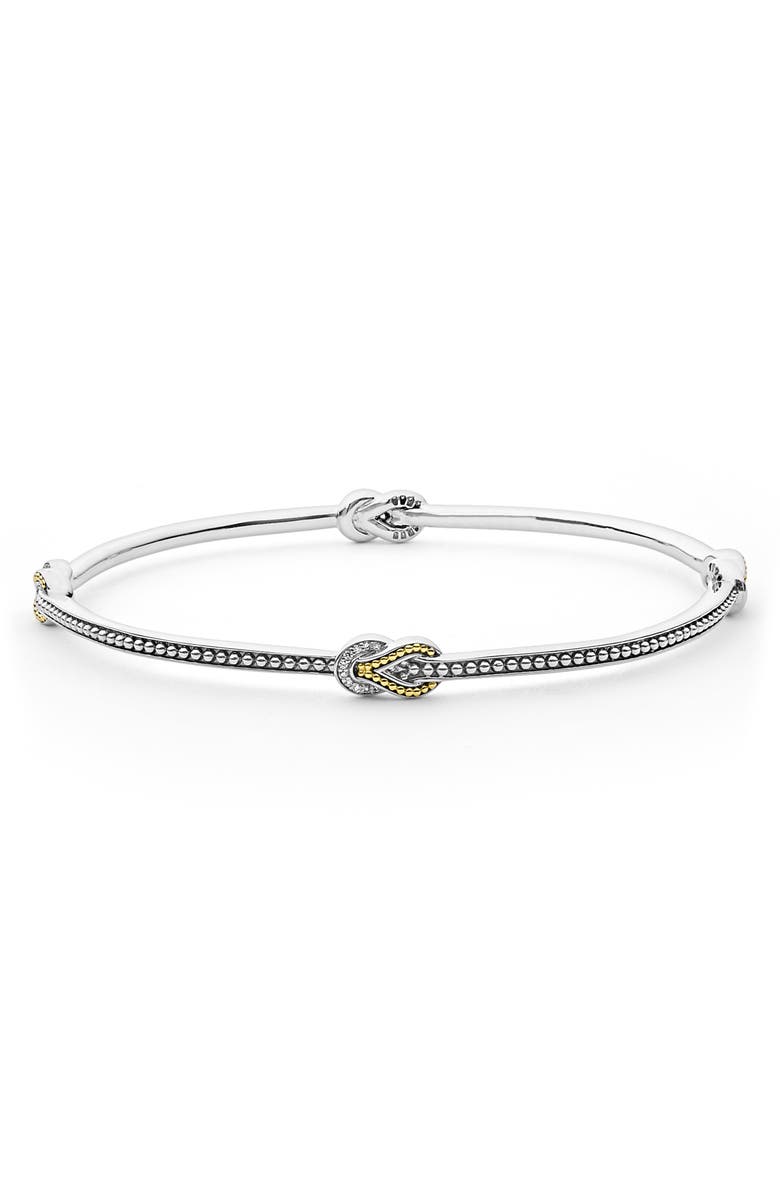 LAGOS Newport Station Bangle, Main, color, Diamond
