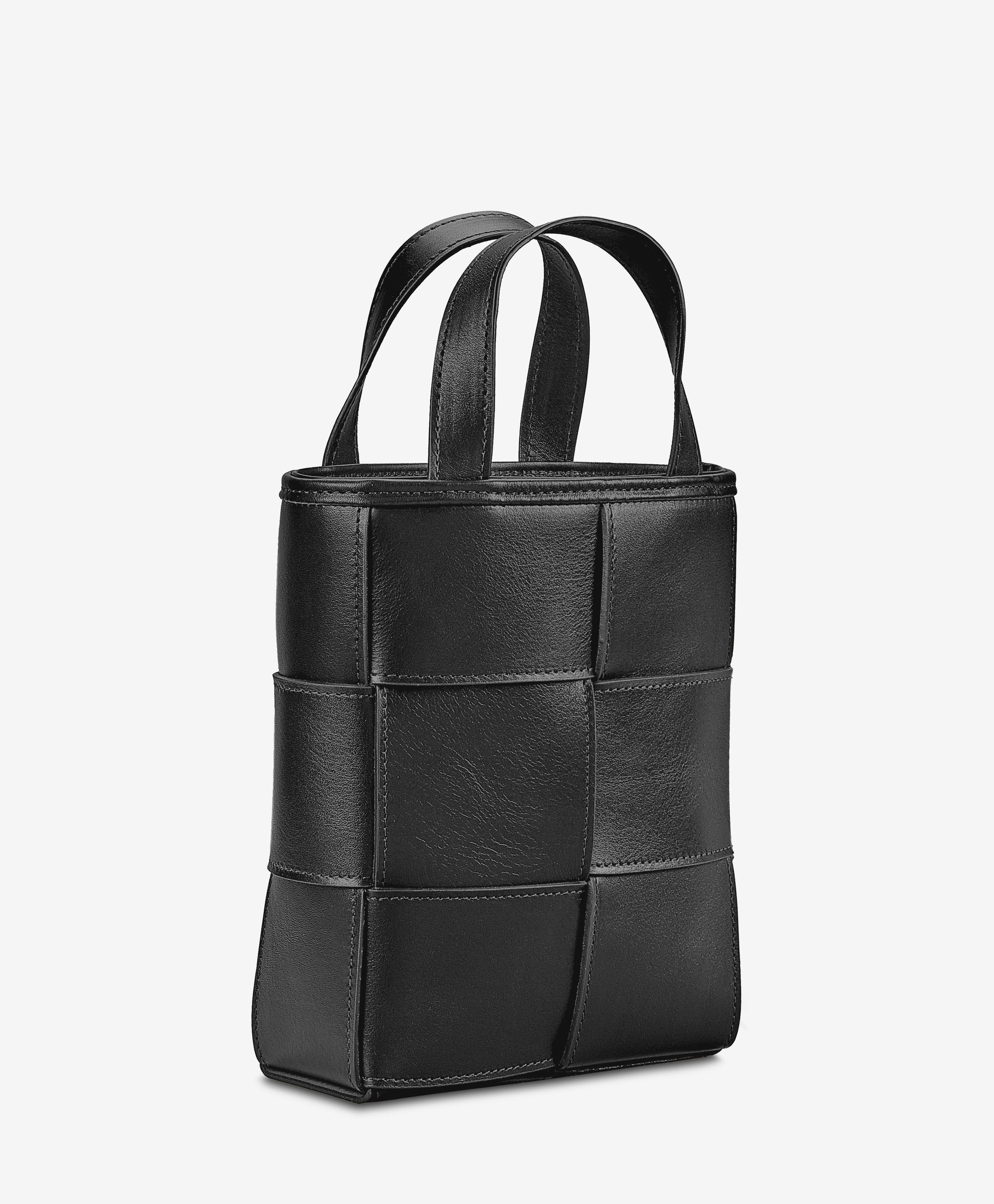 GiGi New York CHLOE MINI SHOPPER, Alternate, color, Black
