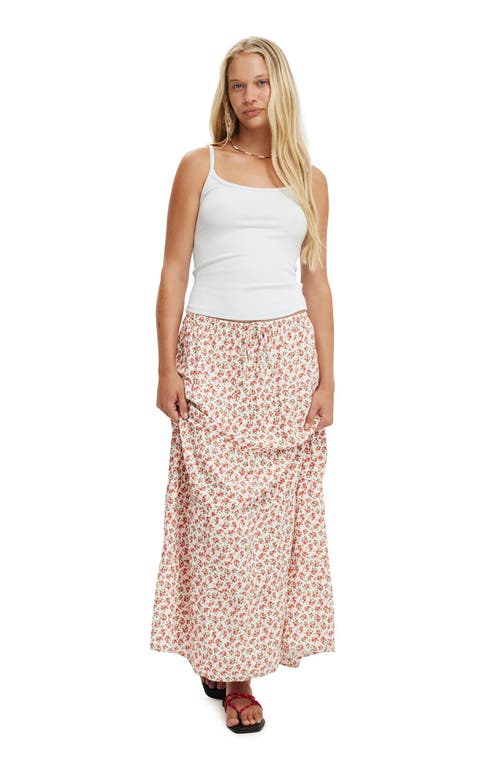 Cotton On Haven Multi Tiered Maxi Skirt In Annaliese Floral