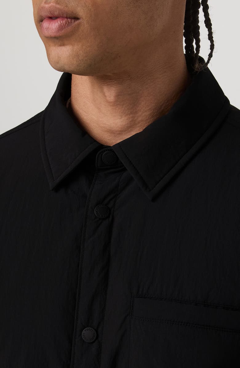 Vuori Nomad Insulated Shirt Jacket, Alternate, color, Black