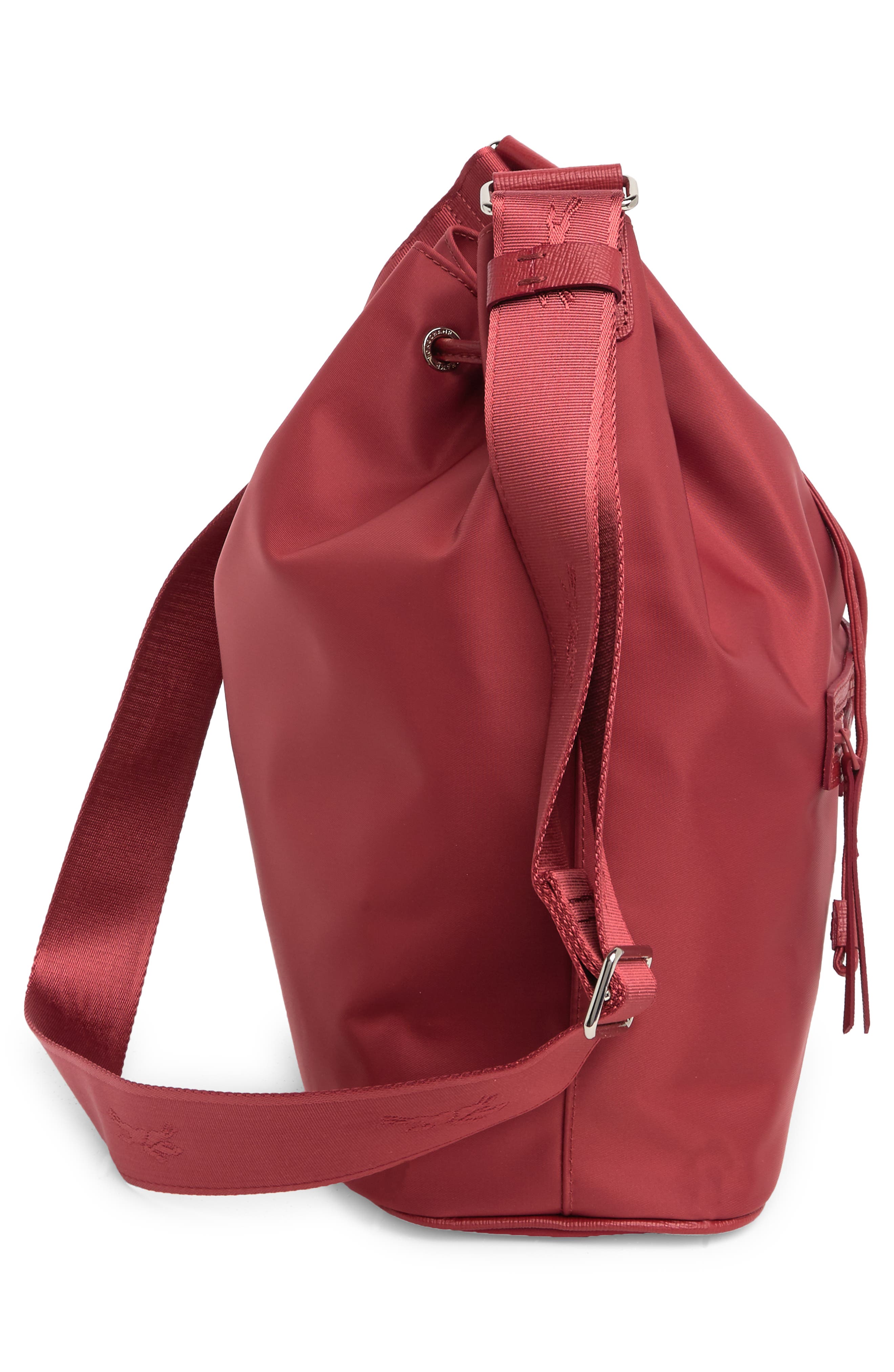 Longchamp Neoprene Bucket Bag, Alternate, color, 