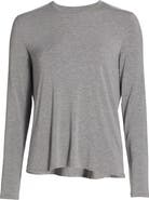 Majestic Filatures Soft Touch Semi Relaxed Long Sleeve Crewneck T-Shirt