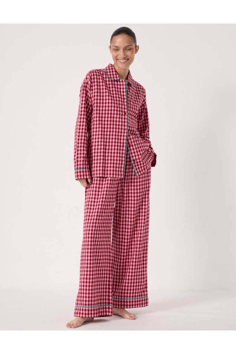 Brushed Cotton Pajamas, Main, color, Pink Mix