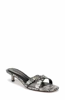Shiloh Kitten Heel Sandal