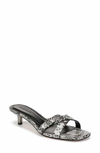 Shiloh Kitten Heel Sandal