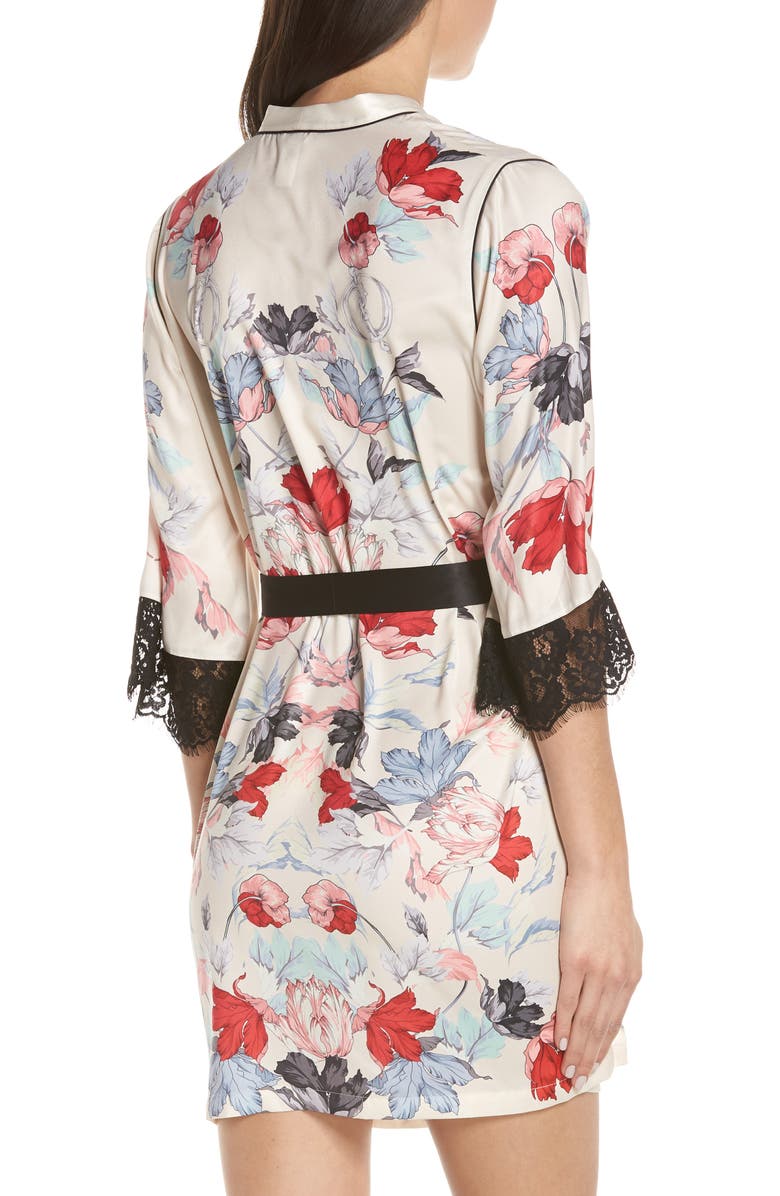 Palindrome Rebel Flower Robe, Alternate, color, 
