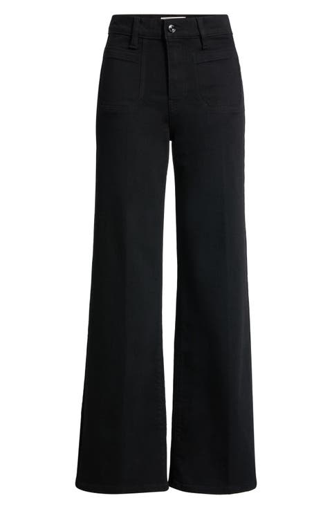 Le Slim Palazzo High Waist Wide Leg Jeans
