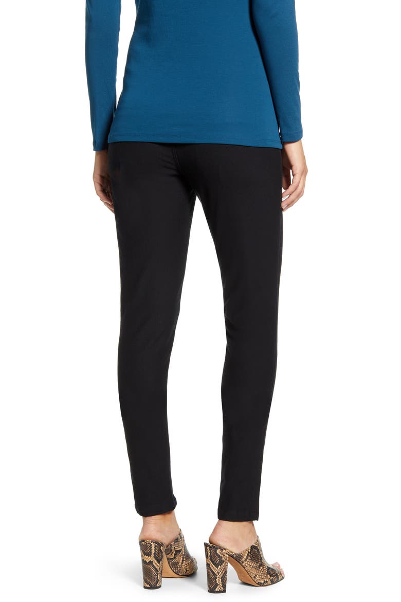 Maternity Pants, Alternate, color, BLACK