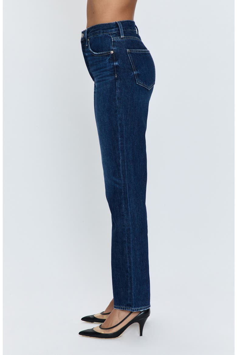 Cassie High Waist Straight Leg Jeans, Alternate, color, CULTIVATE