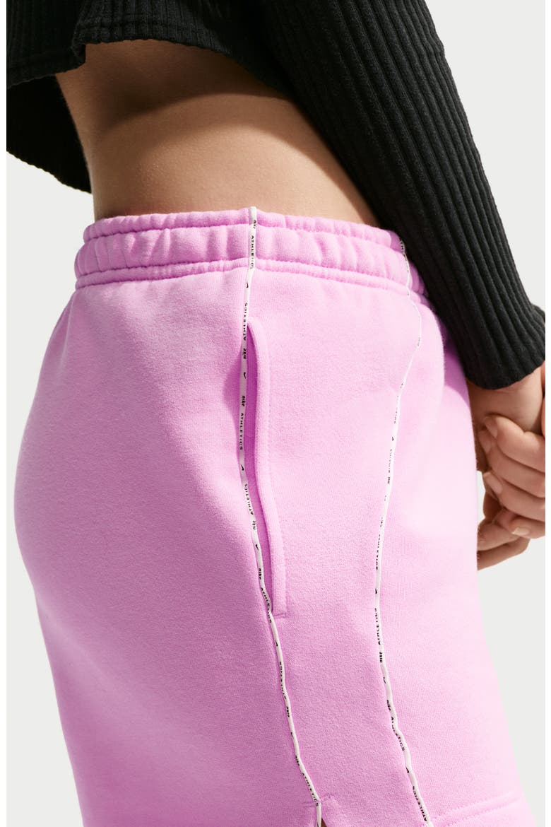 Performance Knit Shorts, Alternate, color, PINK RISE/ SAIL