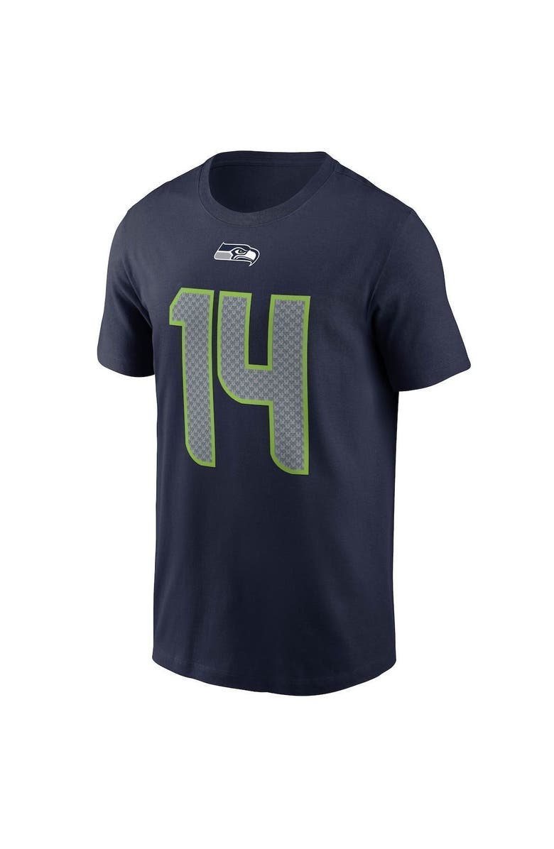 Nike Men's Nike DK Metcalf College Navy Seattle Seahawks Name & Number T-Shirt, Alternate, color, 
