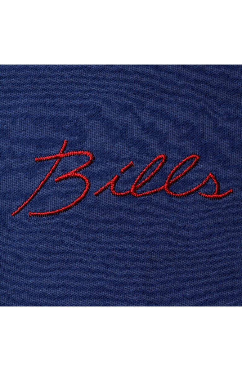 Junk Food Women's Junk Food Royal Buffalo Bills Half-Sleeve Mock Neck T-Shirt, Alternate, color, 