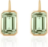 GOSHWARA Gossip Emerald Cut Drop Earrings