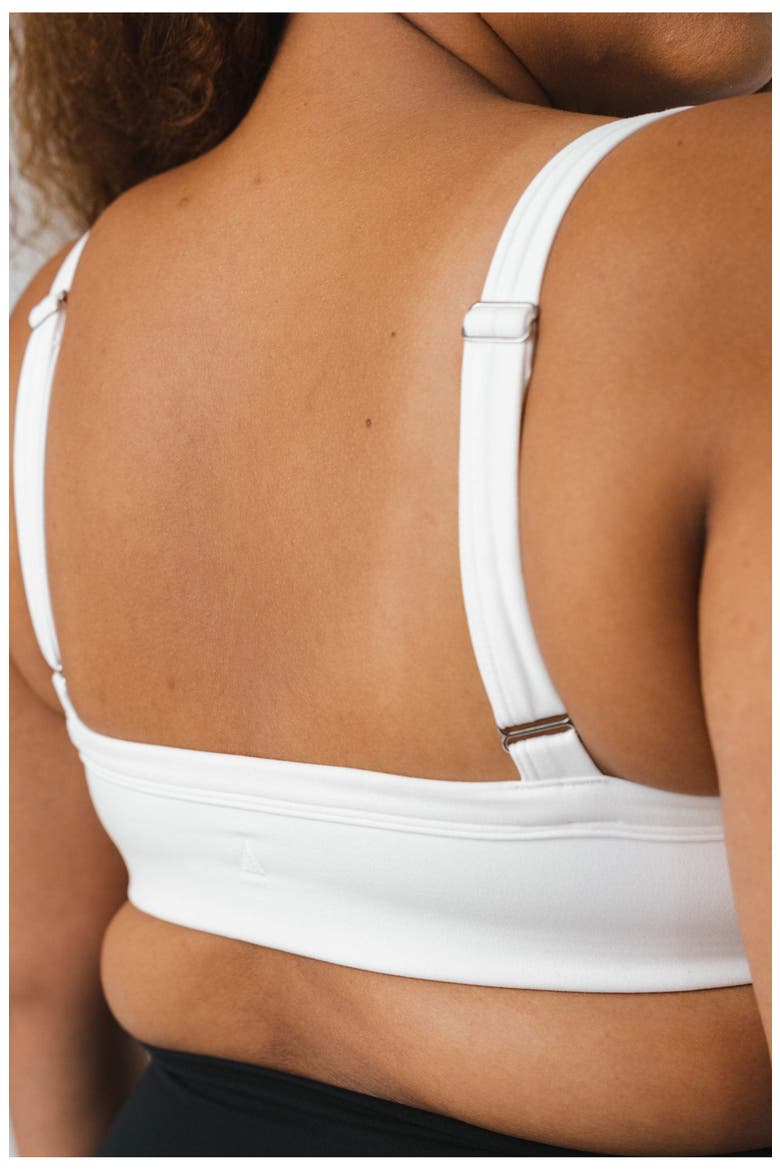 Cloud II Square Bra, Alternate, color, Snow