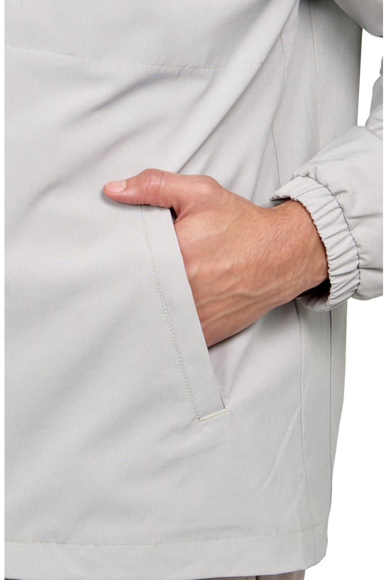 Regular Fit Solid Recycled Performance Golf Jacket, Alternate, color, STONE