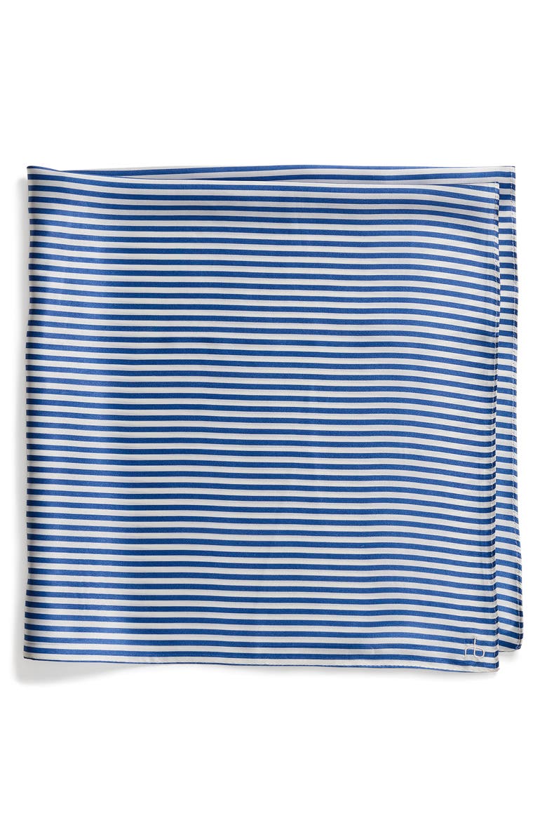 rag & bone Gail Stripe Silk Scarf, Main, color, 