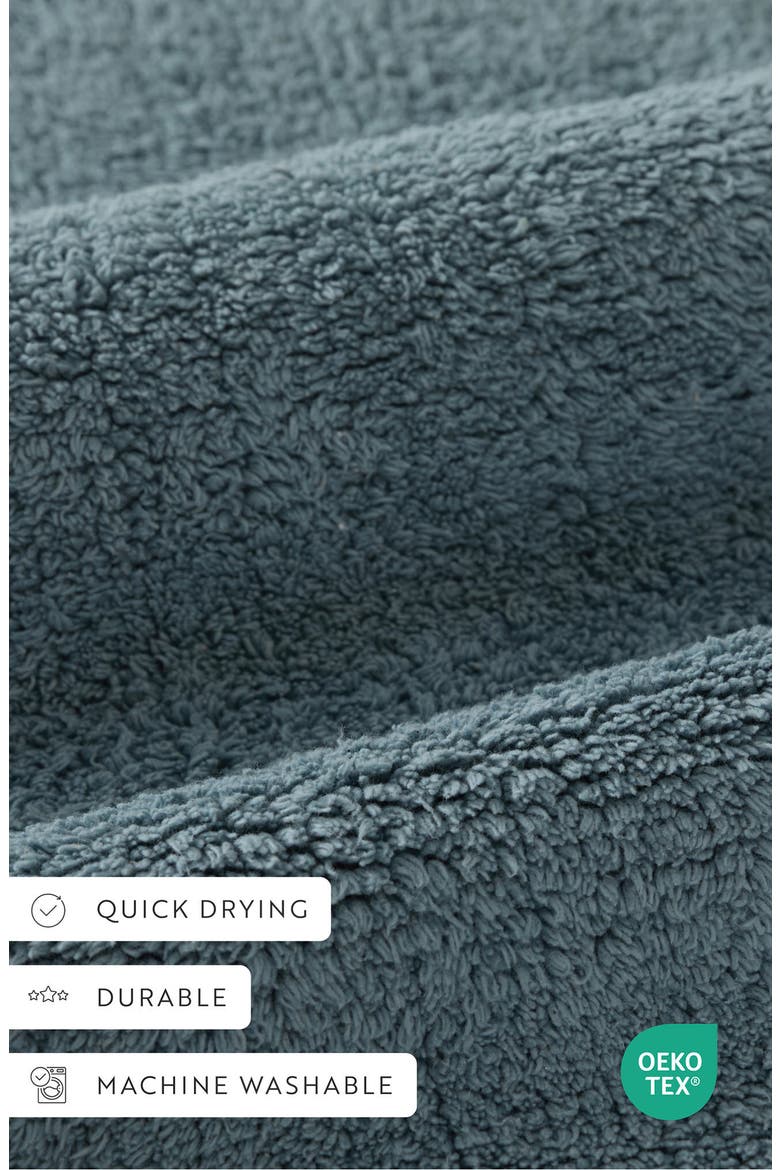 Reversible Cotton Bath Mat, Alternate, color, LIGHT BLUE