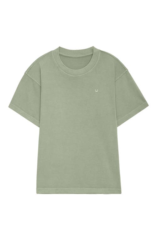 Dalix Mens Lil Smile Heavyweight Pigment Dye Tee