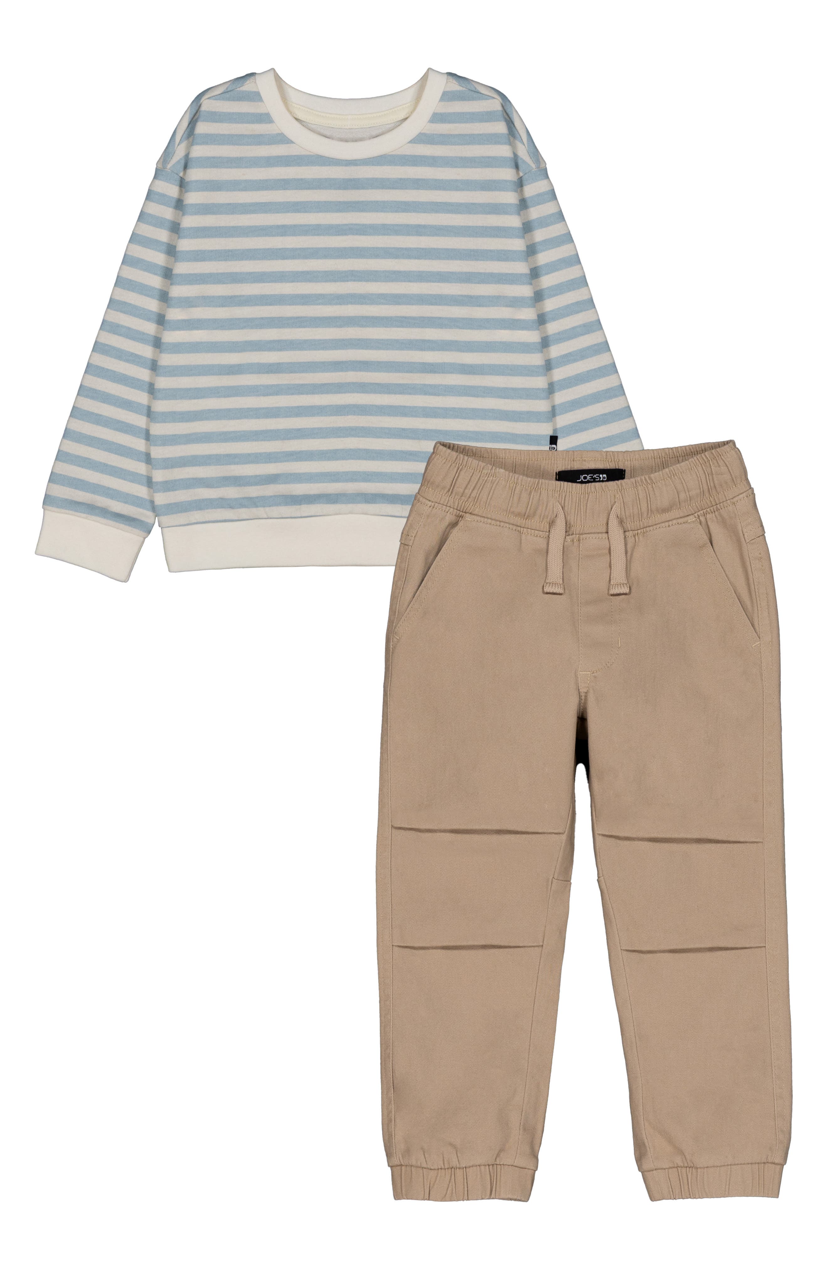 Joe's Jeans Striped Pullover & Cargo Pants Set