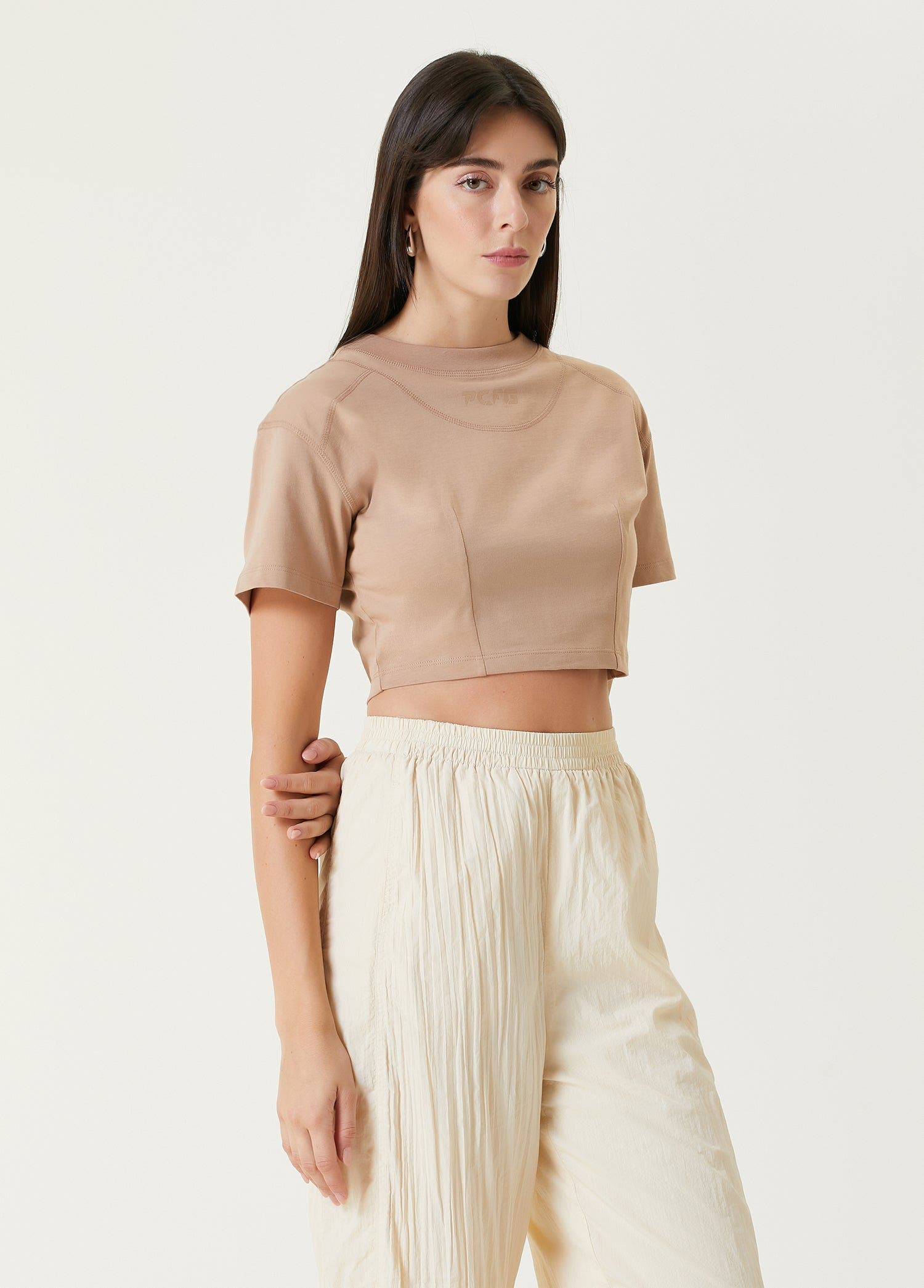 Pure Cotton Free Heaven Crop Tshirt - image 4