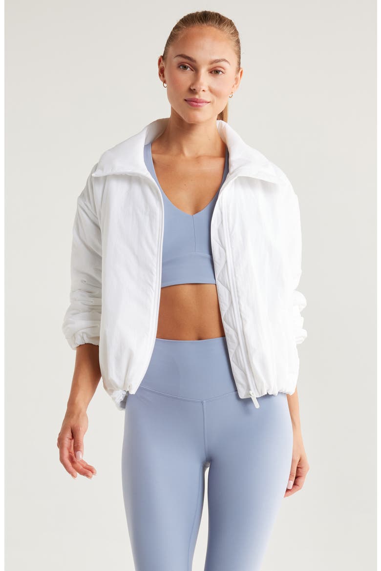 Elevate Insulated Jacket, Main, color, WHITE