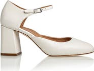 Joan Oloff Shoes Sally Leather Mary Jane Pump